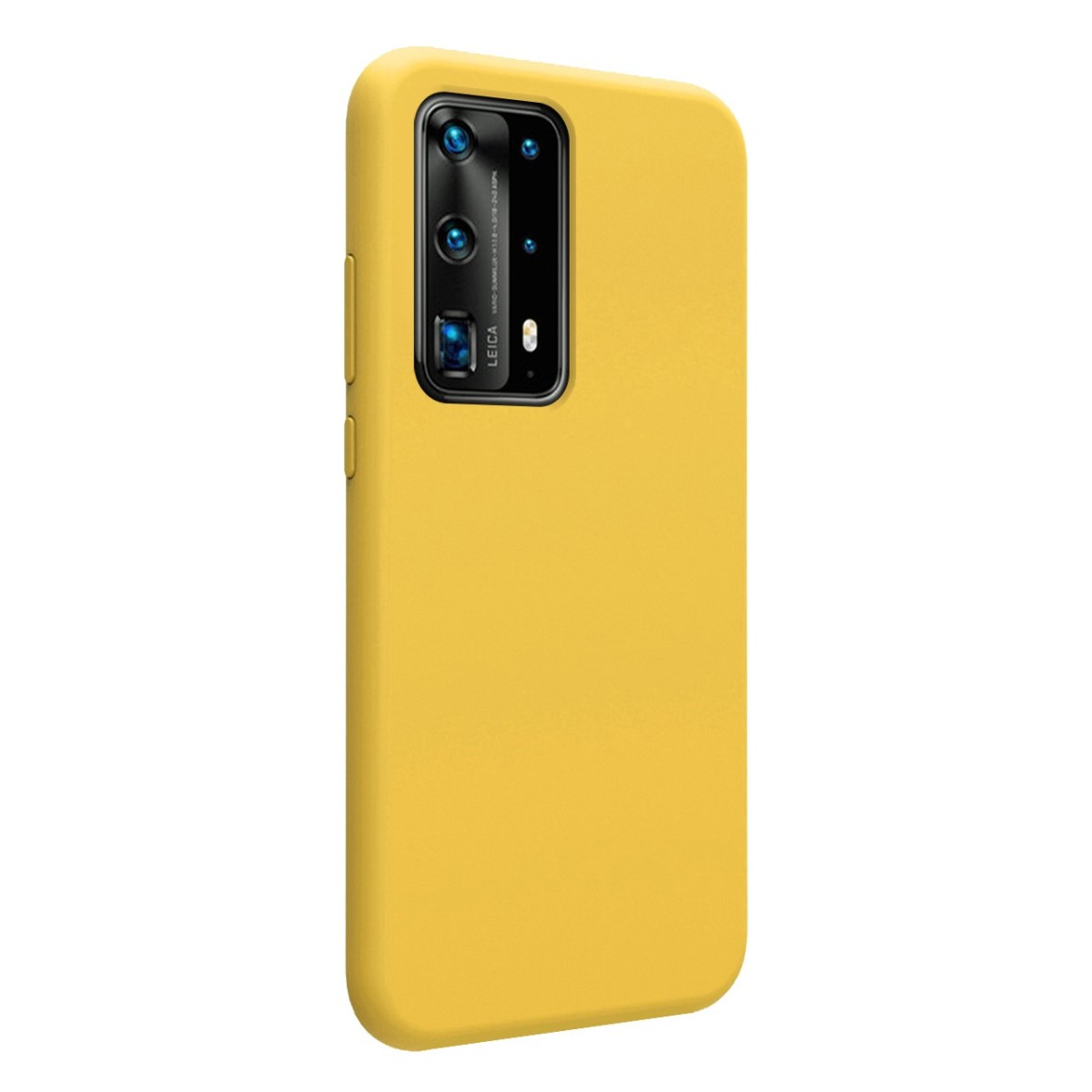 Funda Silicona Líquida Ultra Suave para Huawei P40 Pro color Amarilla