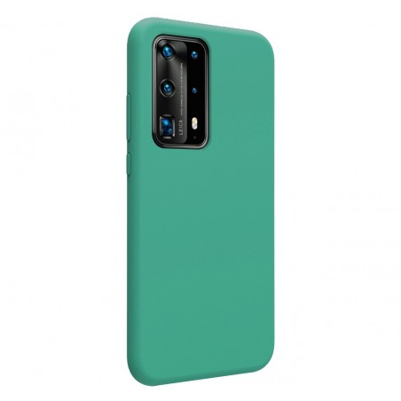 Funda Silicona Líquida Ultra Suave para Huawei P40 Pro color Verde
