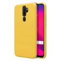 Funda Silicona Líquida Ultra Suave para Oppo A5 2020 / A9 2020 color Amarilla