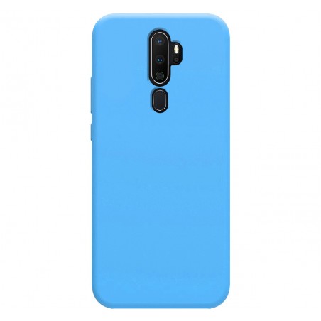 Funda Silicona Líquida Ultra Suave para Oppo A5 2020 / A9 2020 color Azul