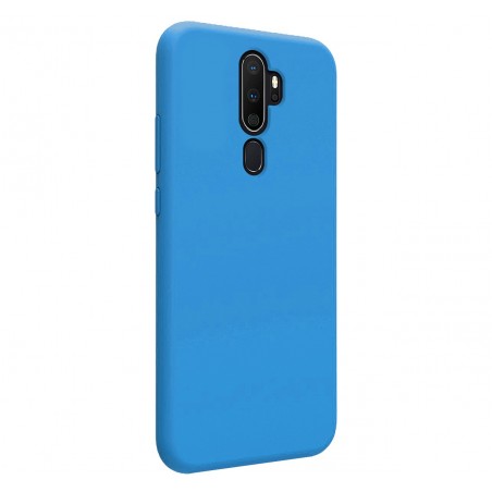 Funda Silicona Líquida Ultra Suave para Oppo A5 2020 / A9 2020 color Azul