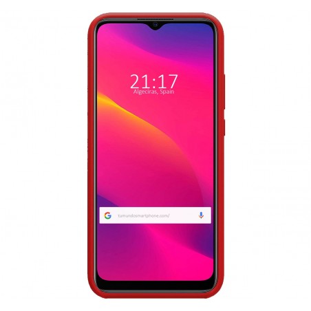 Funda Silicona Líquida Ultra Suave para Oppo A5 2020 / A9 2020 color Roja