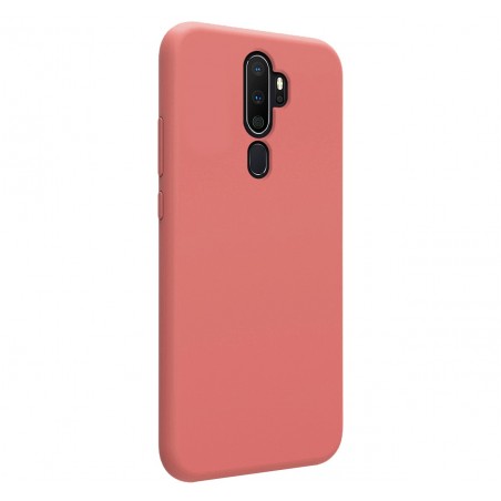 Funda Silicona Líquida Ultra Suave para Oppo A5 2020 / A9 2020 color Rosa