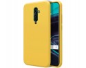Funda Silicona Líquida Ultra Suave para Oppo Reno 2Z color Amarilla