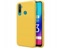 Funda Silicona Líquida Ultra Suave para Realme C3 color Amarilla