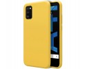 Funda Silicona Líquida Ultra Suave para Samsung Galaxy A41 color Amarilla