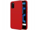 Funda Silicona Líquida Ultra Suave para Samsung Galaxy A41 color Roja