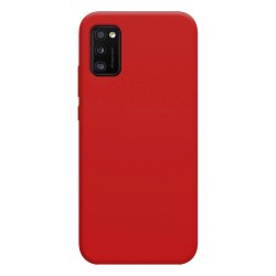 Funda Silicona Líquida Ultra Suave para Samsung Galaxy A41 color Roja 2