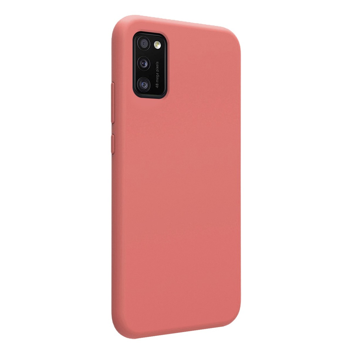 Funda Silicona Líquida Ultra Suave para Samsung Galaxy A41 color Rosa