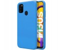Funda Silicona Líquida Ultra Suave para Samsung Galaxy M30s / M21 color Azul