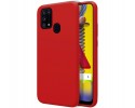 Funda Silicona Líquida Ultra Suave para Samsung Galaxy M31 color Roja