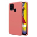 Funda Silicona Líquida Ultra Suave para Samsung Galaxy M31 color Rosa