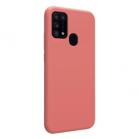 Funda Silicona Líquida Ultra Suave para Samsung Galaxy M31 color Rosa