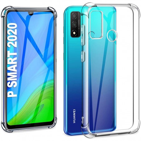 Funda Gel Tpu Anti-Shock Transparente para Huawei P Smart 2020