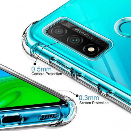 Funda Gel Tpu Anti-Shock Transparente para Huawei P Smart 2020