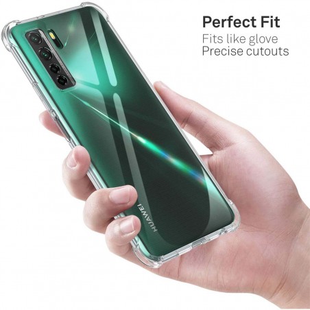 Funda Gel Tpu Anti-Shock Transparente para Huawei P40 Lite 5G