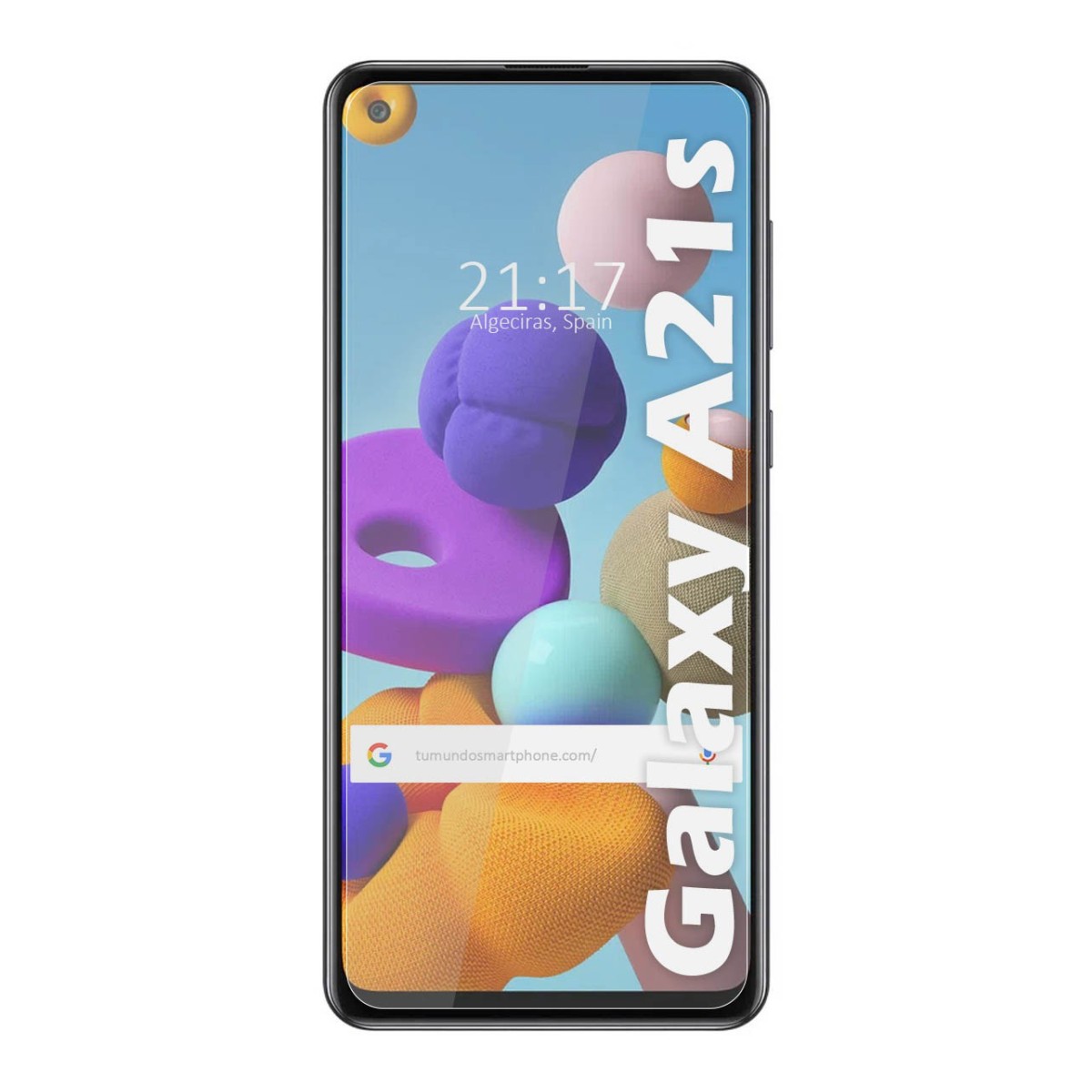 Protector Cristal Templado para Samsung Galaxy A21s Vidrio