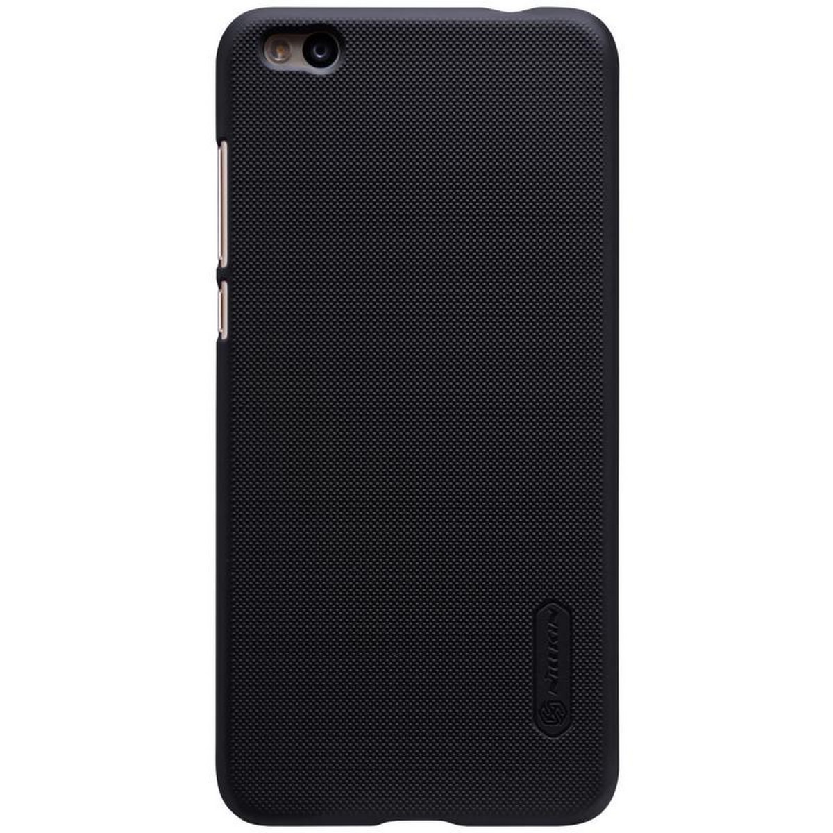 Carcasa Funda Negra Nillkin Modelo Frosted + Protector para Xiaomi Mi 5C