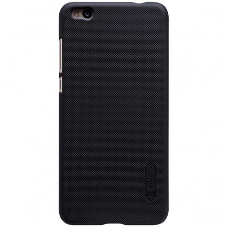 Carcasa Funda Negra Nillkin Modelo Frosted + Protector para Xiaomi Mi 5C