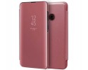 Funda Flip Cover Clear View para Samsung Galaxy A40 color Rosa