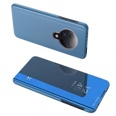 Funda Flip Cover Clear View para Xiaomi POCO F2 Pro color Azul
