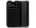Funda Libro Soporte con Ventana para Huawei P40 Pro color Negra