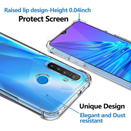 Funda Gel Tpu Anti-Shock Transparente para Realme C3
