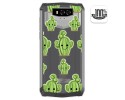 Funda Gel Transparente para Blackview BV9100 diseño Cactus Dibujos