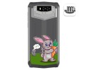 Funda Gel Transparente para Blackview BV9100 diseño Conejo Dibujos