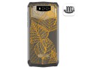 Funda Gel Transparente para Blackview BV9100 diseño Hojas Dibujos