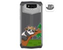 Funda Gel Transparente para Blackview BV9100 diseño Panda Dibujos