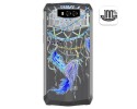 Funda Gel Transparente para Blackview BV9100 diseño Plumas Dibujos