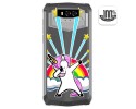 Funda Gel Transparente para Blackview BV9100 diseño Unicornio Dibujos