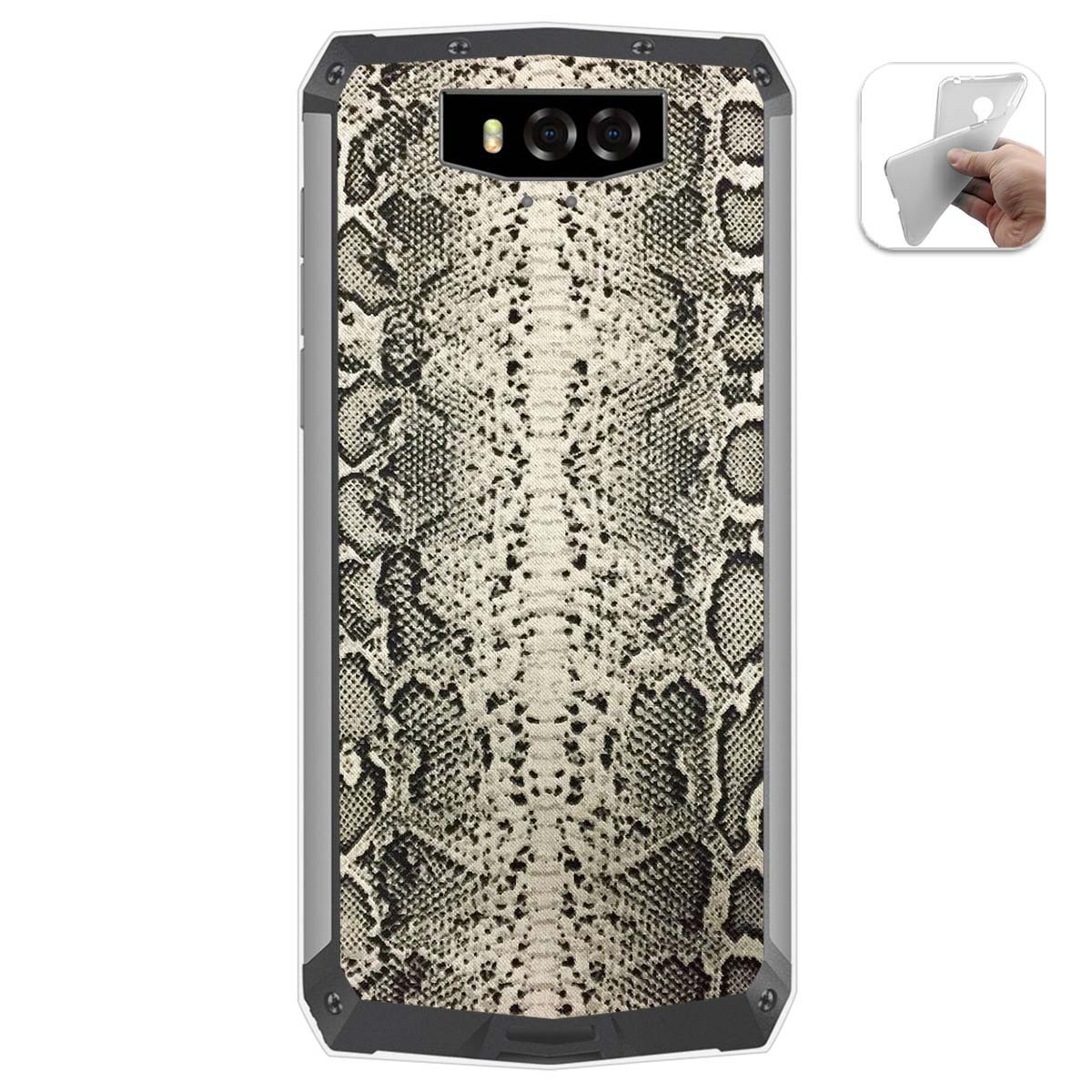 Funda Gel Tpu para Blackview BV9100 diseño Animal 01 Dibujos