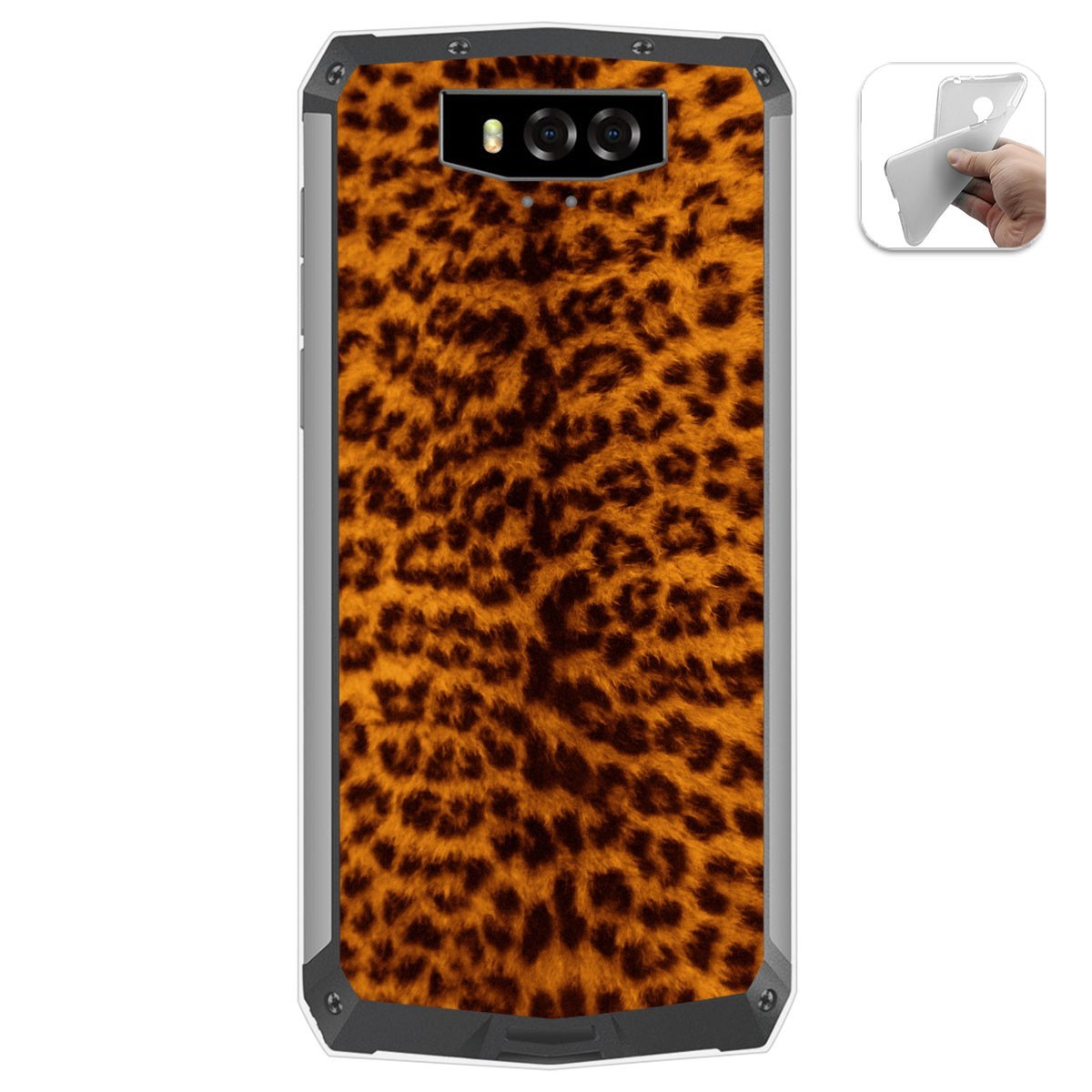 Funda Gel Tpu para Blackview BV9100 diseño Animal 03 Dibujos