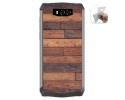 Funda Gel Tpu para Blackview BV9100 diseño Madera 03 Dibujos