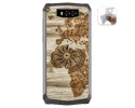 Funda Gel Tpu para Blackview BV9100 diseño Madera 07 Dibujos