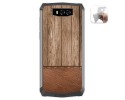 Funda Gel Tpu para Blackview BV9100 diseño Madera 09 Dibujos