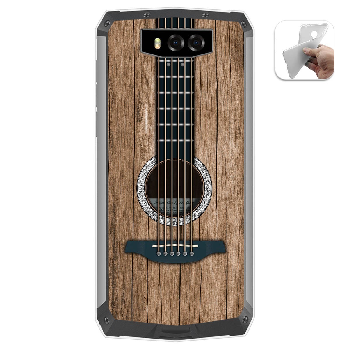 Funda Gel Tpu para Blackview BV9100 diseño Madera 11 Dibujos