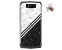 Funda Gel Tpu para Blackview BV9100 diseño Mármol 01 Dibujos