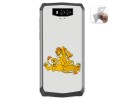 Funda Gel Tpu para Blackview BV9100 diseño Leones Dibujos