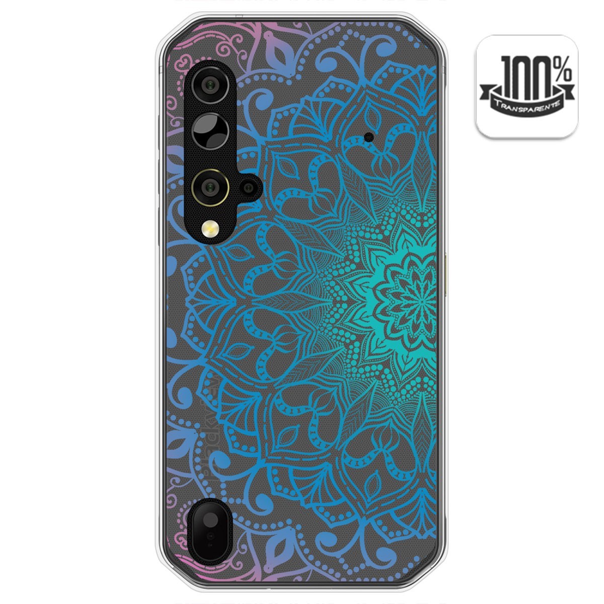 Funda Gel Transparente para Blackview BV9900 / BV9900 PRO diseño Mandala Dibujos