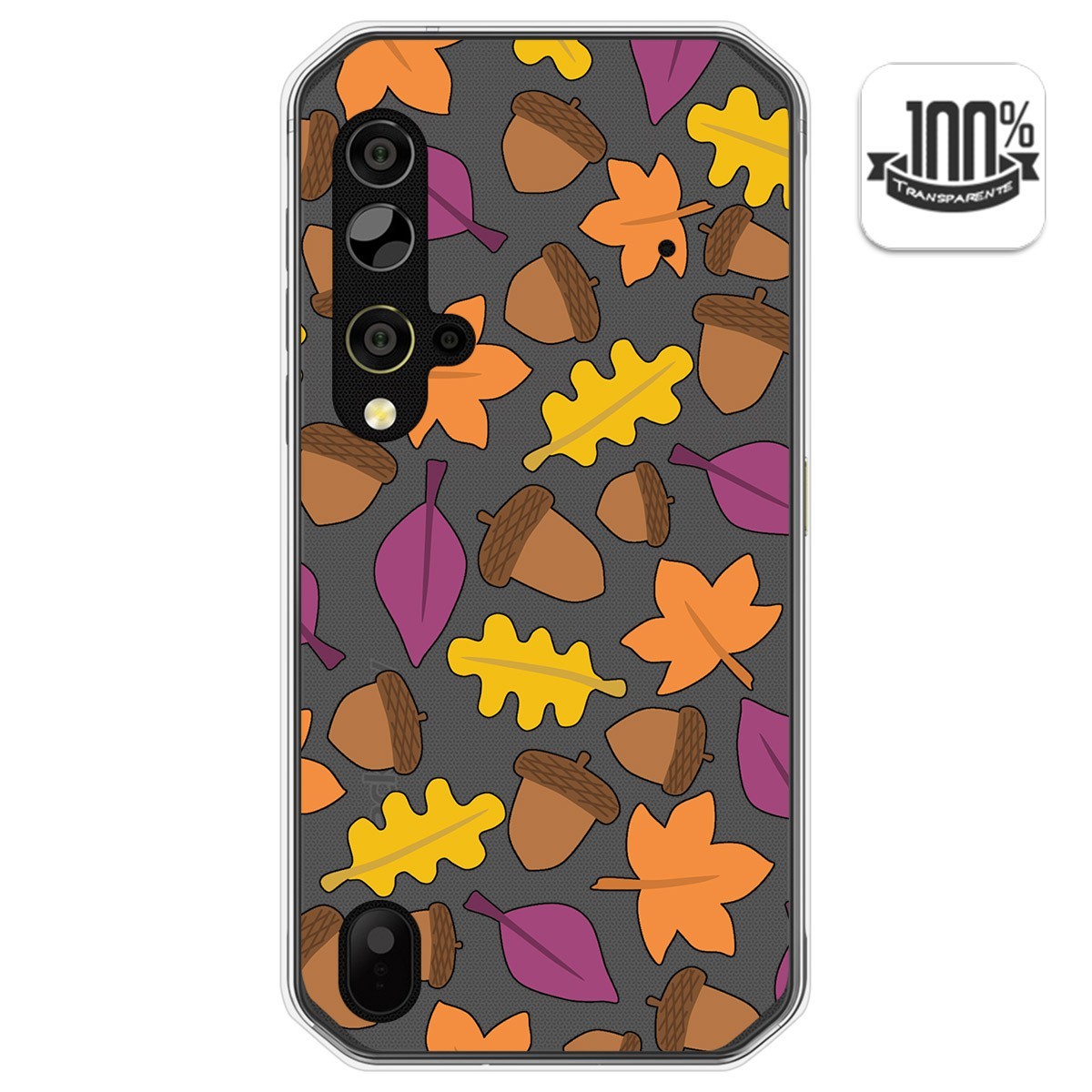Funda Gel Transparente para Blackview BV9900 / BV9900 PRO diseño Otoño Dibujos