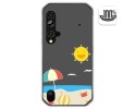 Funda Gel Transparente para Blackview BV9900 / BV9900 PRO diseño Playa Dibujos