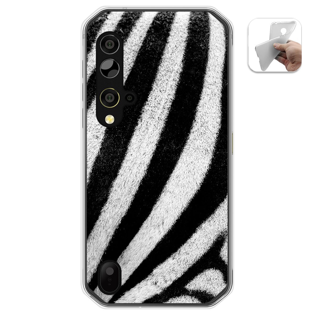 Funda Gel Tpu para Blackview BV9900 / BV9900 PRO diseño Animal 02 Dibujos