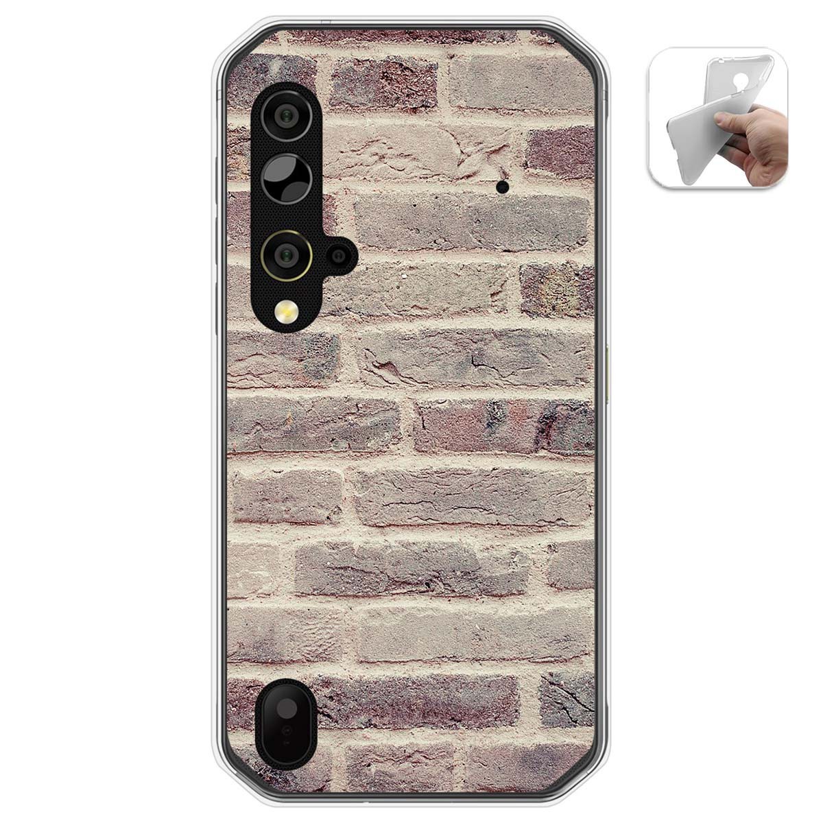 Funda Gel Tpu para Blackview BV9900 / BV9900 PRO diseño Ladrillo 01 Dibujos