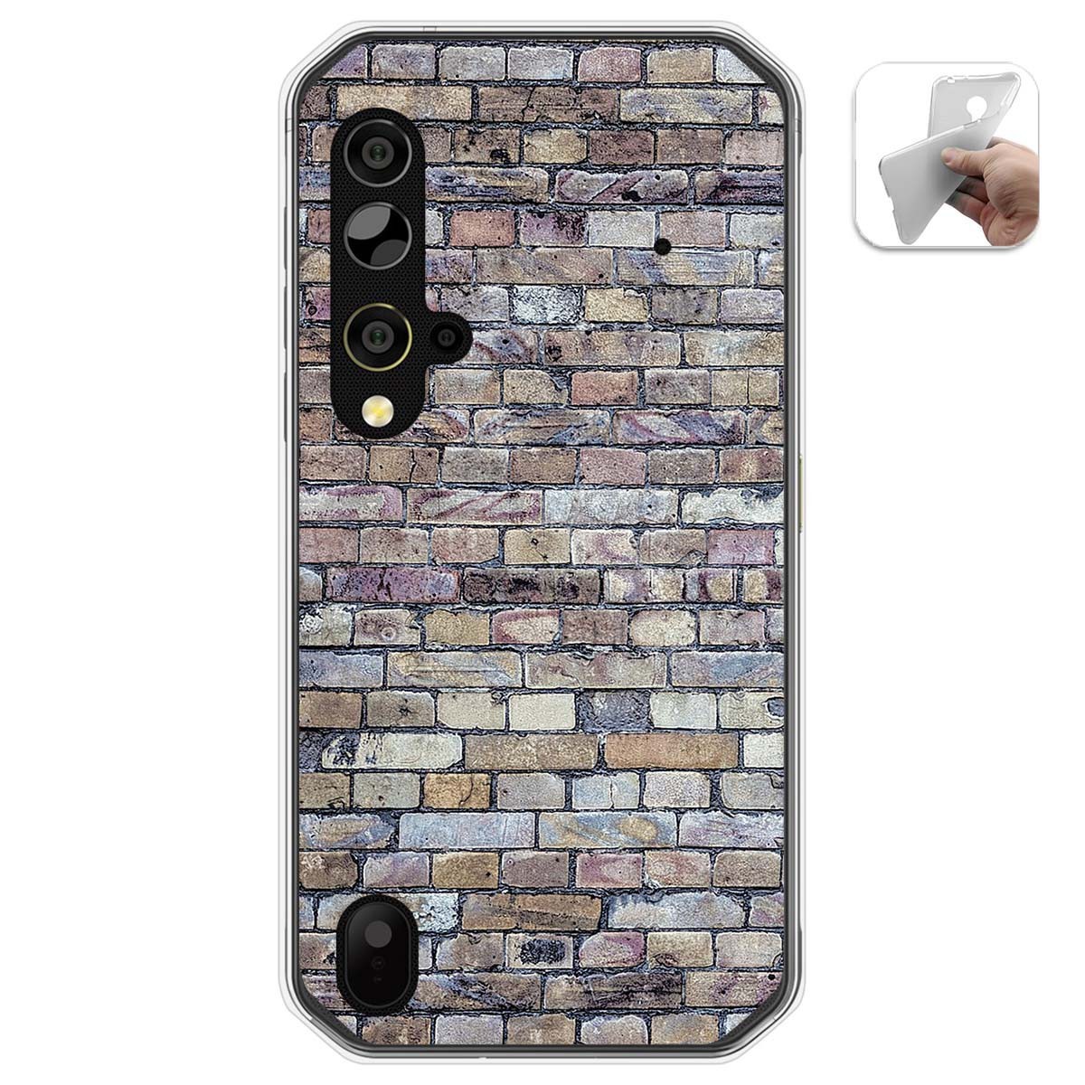 Funda Gel Tpu para Blackview BV9900 / BV9900 PRO diseño Ladrillo 02 Dibujos