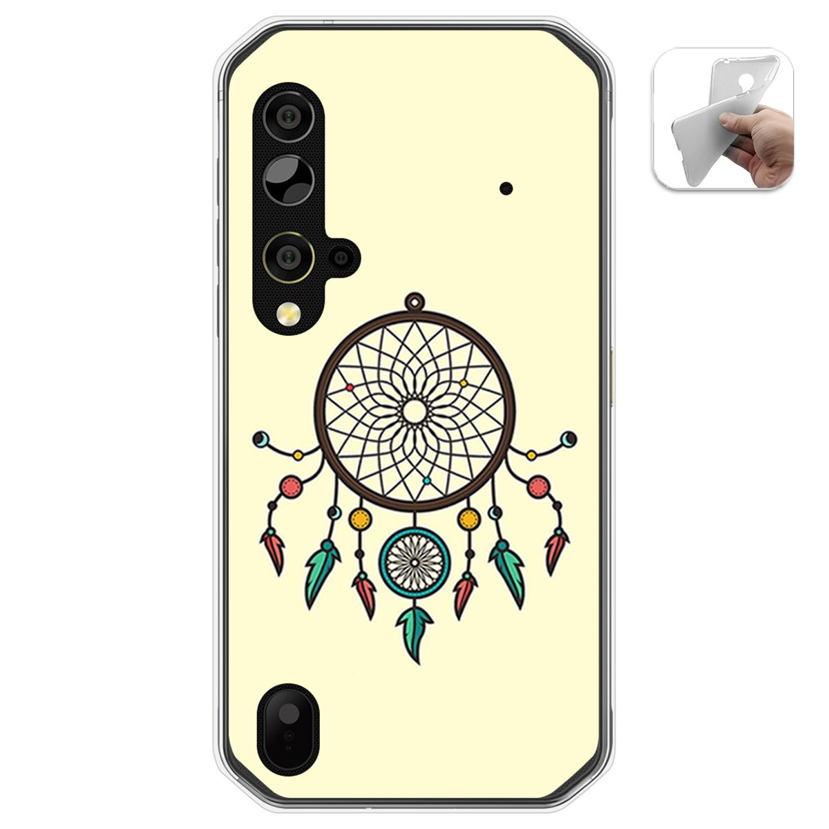 Funda Gel Tpu para Blackview BV9900 / BV9900 PRO diseño Atrapasueños Dibujos