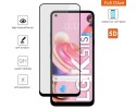 Protector Cristal Templado Completo 5D Full Glue Negro para Lg K51s Vidrio