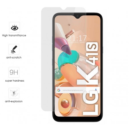 Protector Cristal Templado para Lg K41s Vidrio